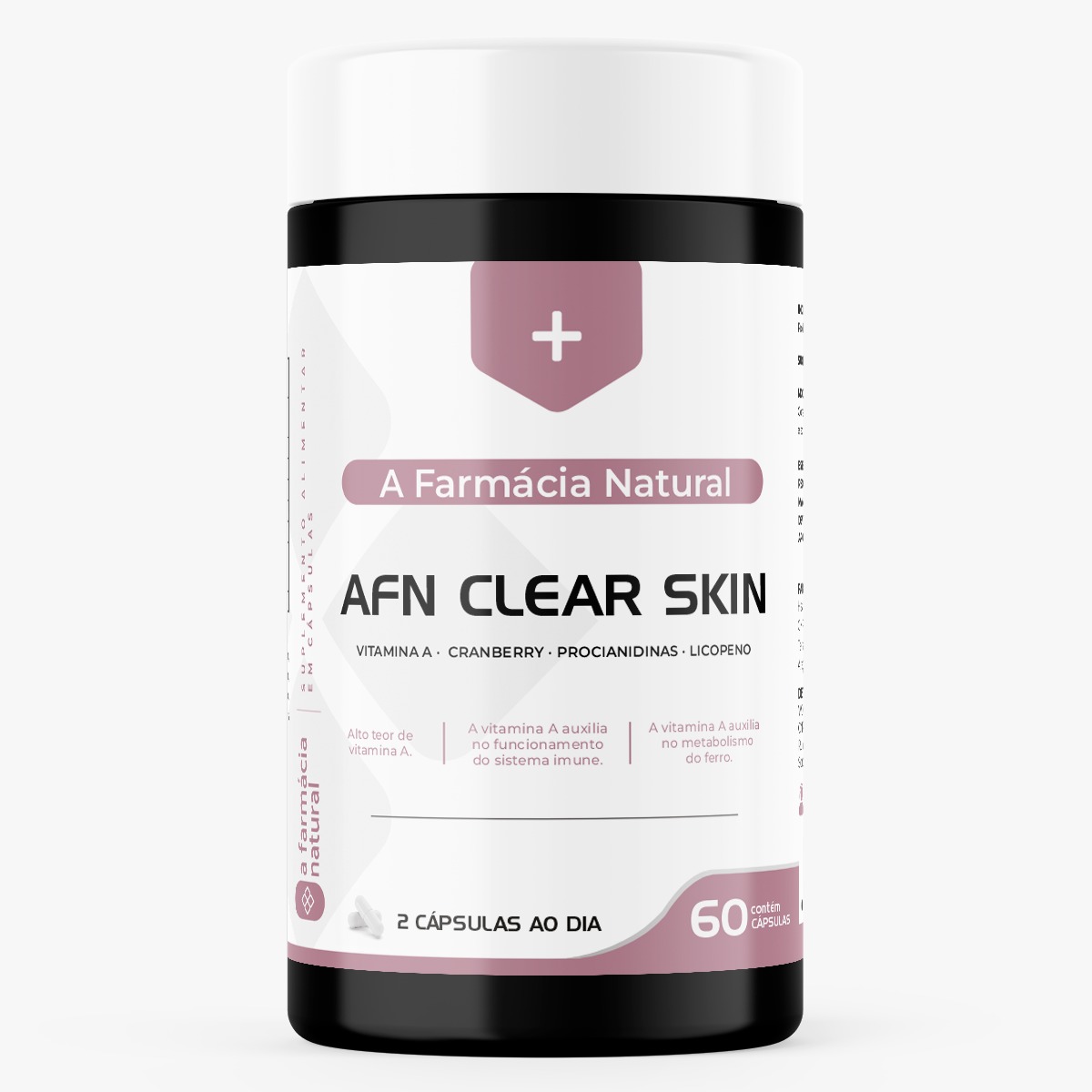 Pote de cápsulas ClearSkin